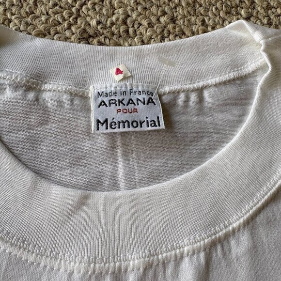 🎀 Buy 2 Get 1 Free 🎀 Arkana Memorial Caen Normandie T-Shirt Made in France - Picture 2 of 7